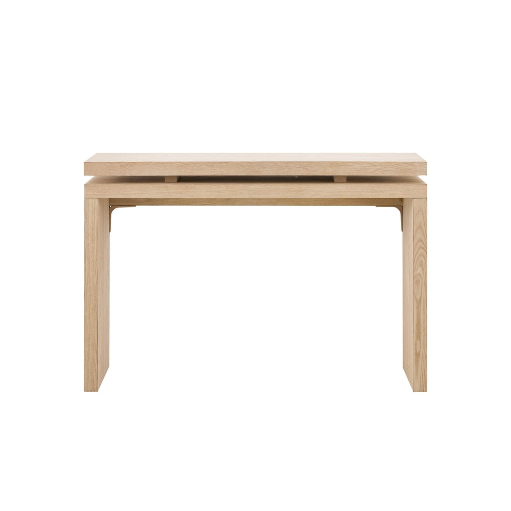 Dusklia - Penny Ash Console Table - Light Wood