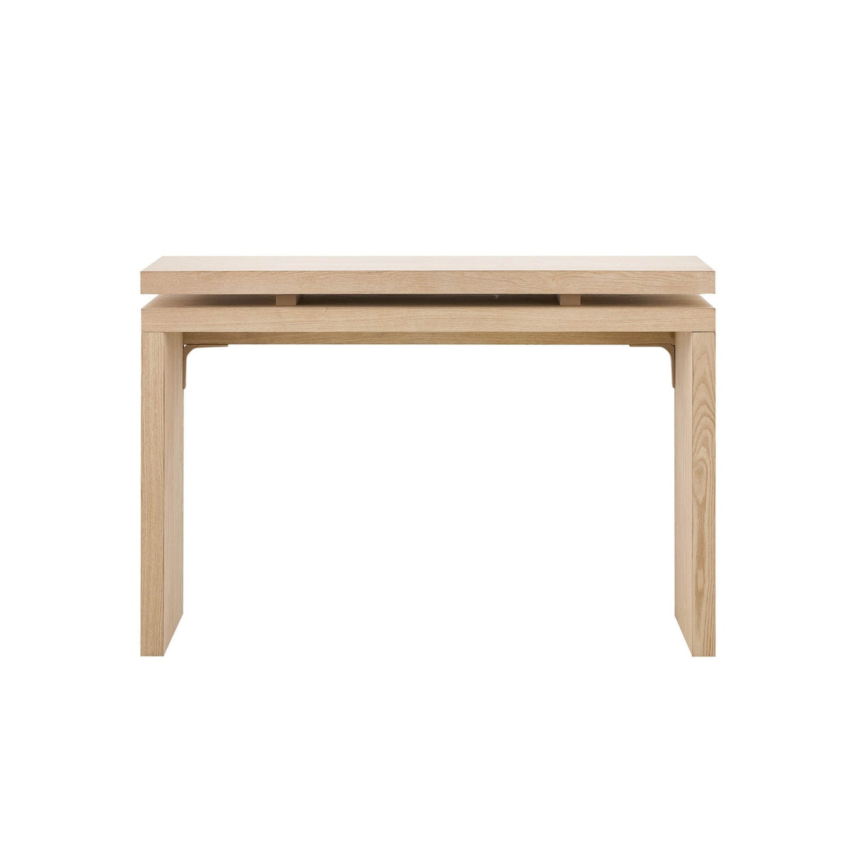 Dusklia - Penny Ash Console Table - Light Wood