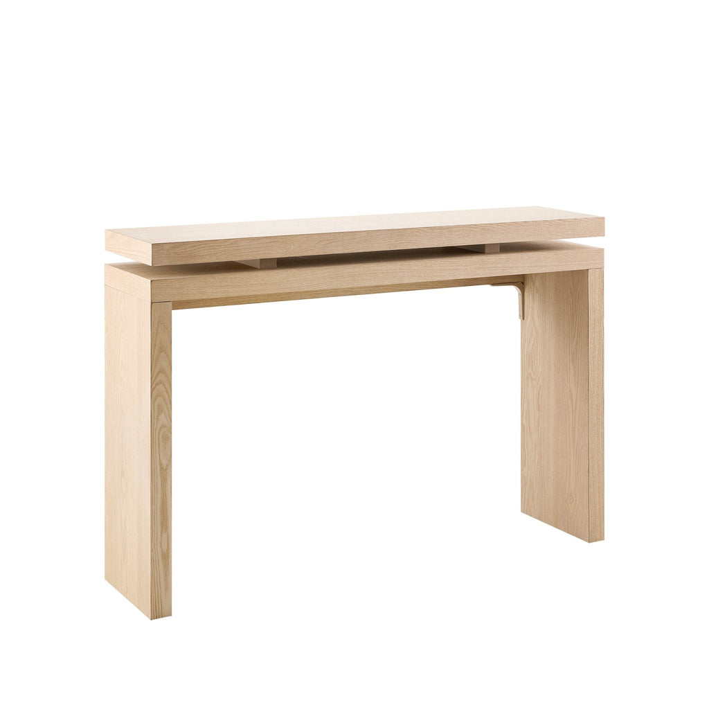 Dusklia - Penny Ash Console Table - Light Wood