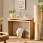 Dusklia - Penny Ash Console Table - Light Wood