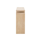 Dusklia - Penny Ash Console Table - Light Wood