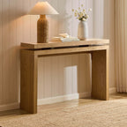 Dusklia - Penny Ash Console Table - Medium Wood