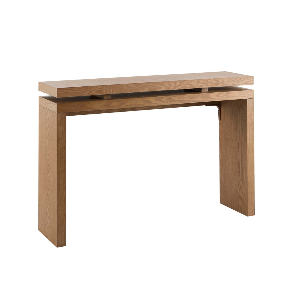 Dusklia - Penny Ash Console Table - Medium Wood