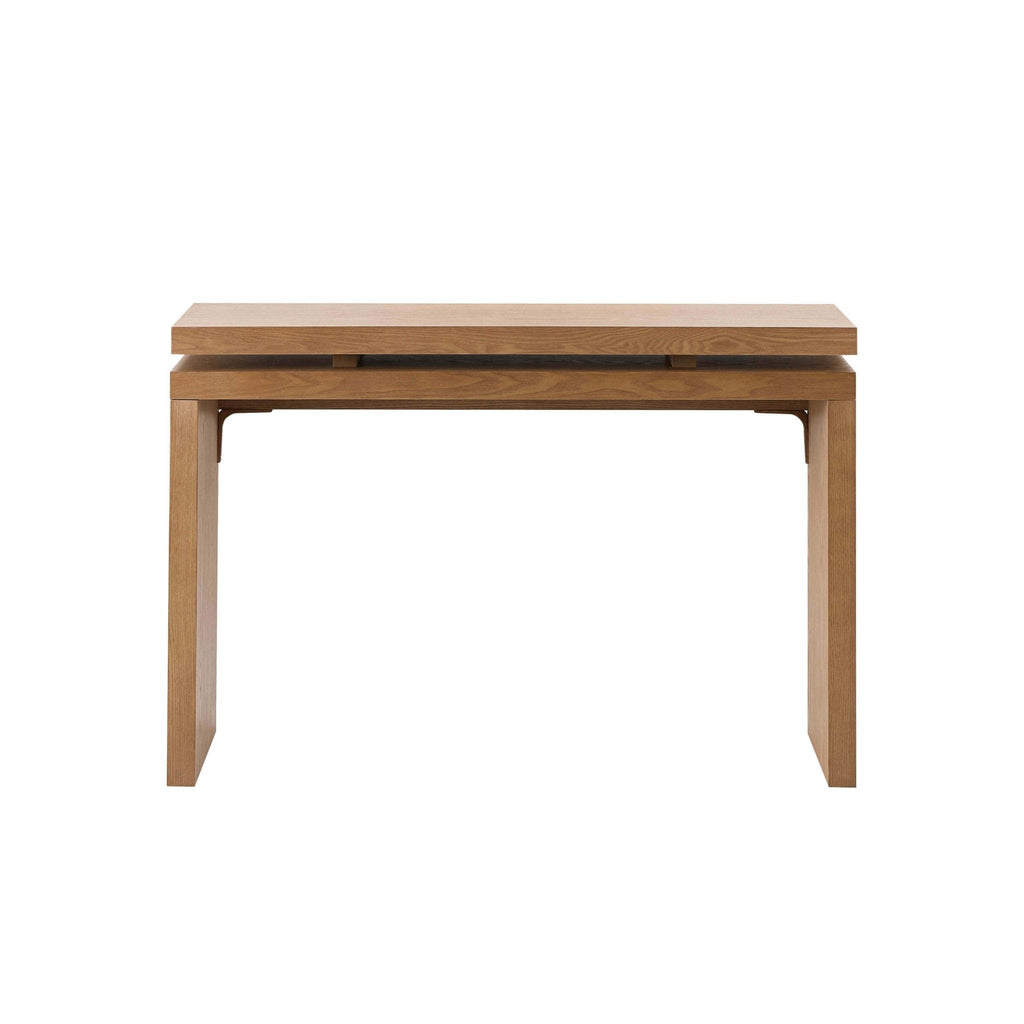 Dusklia - Penny Ash Console Table - Medium Wood