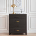 Dusklia - Piper 4 Drawer Chest - Dark Wood
