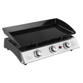 Plancha au gaz REVO Brasa – 3 brûleurs 7,5 kW – Acier noir – Butane/Propane