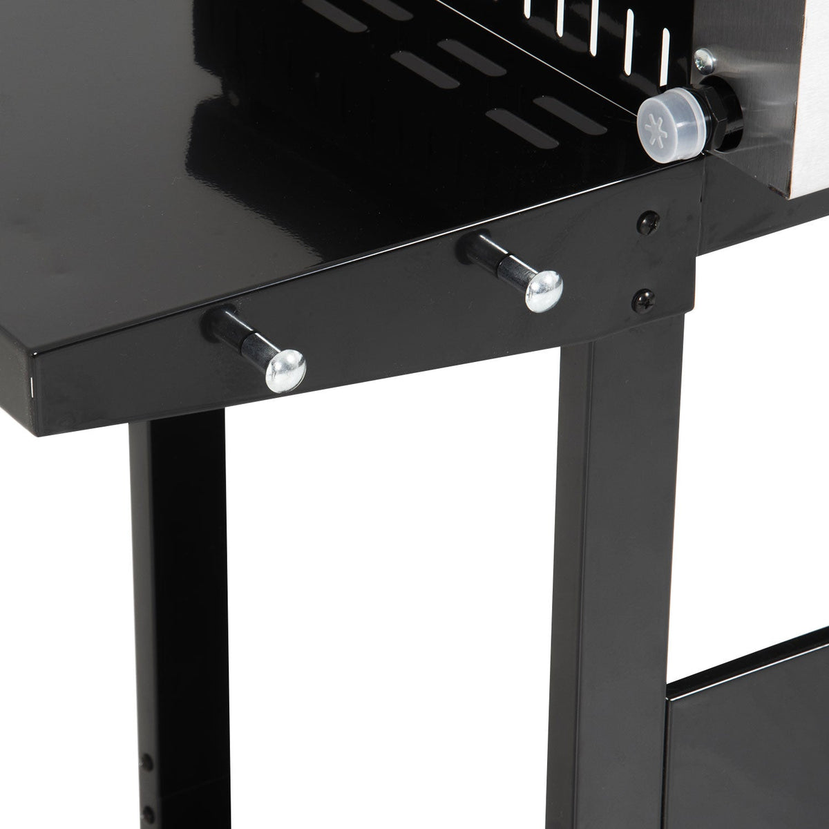 Plancha à gaz REVO Mérida – 3 brûleurs 6 kW avec chariot – Plaque en acier émaillé