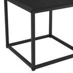 Dusklia - Polly Space Saving Dining Table and Chairs - Black