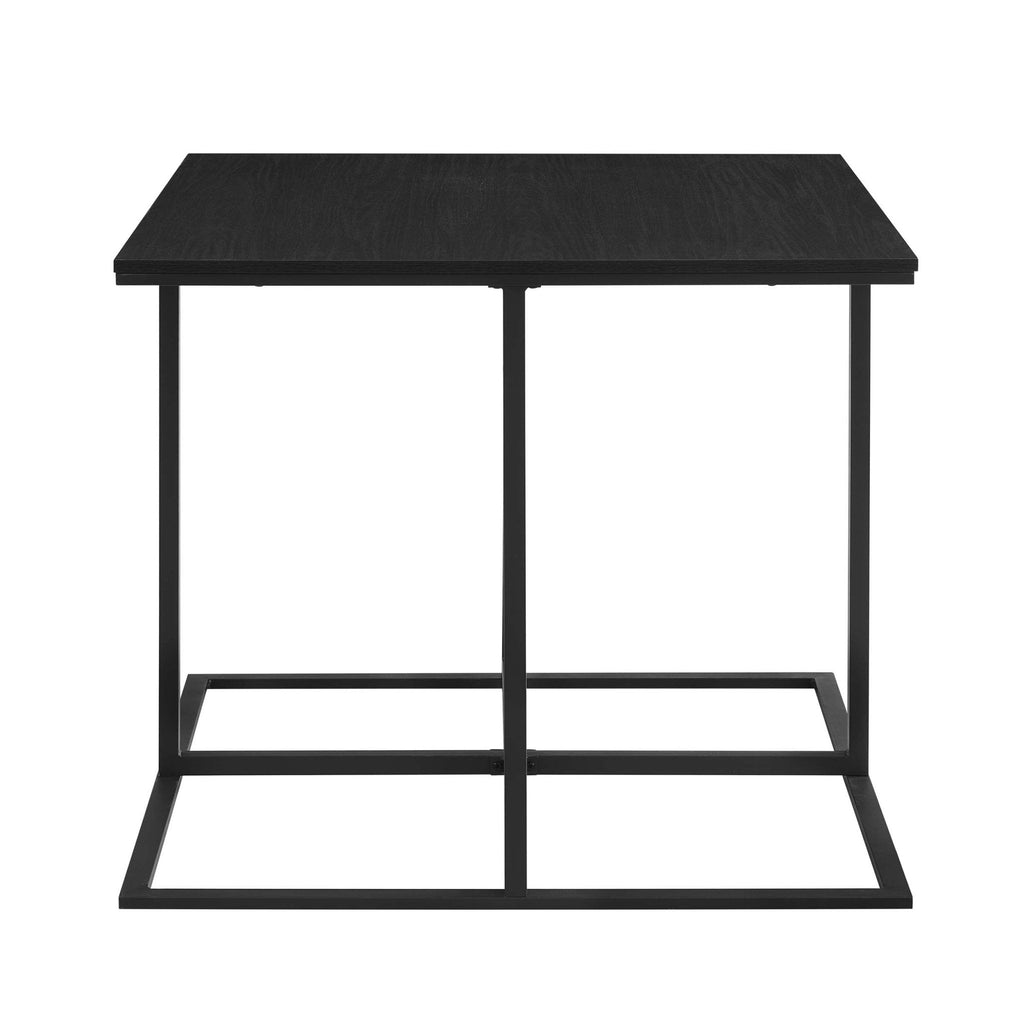 Dusklia - Polly Space Saving Dining Table and Chairs - Black