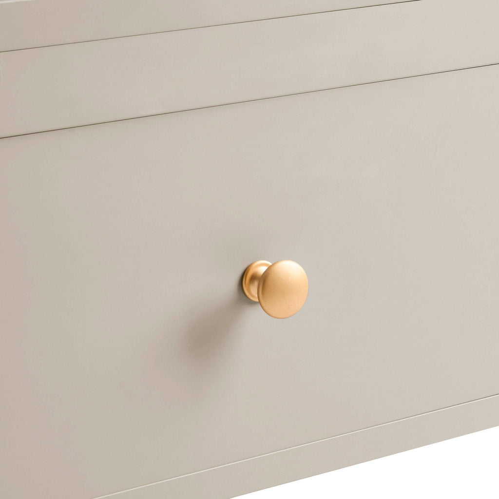 Dusklia - Poppy 1 Drawer Nightstand - Taupe
