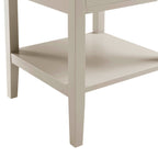 Dusklia - Poppy 1 Drawer Nightstand - Taupe