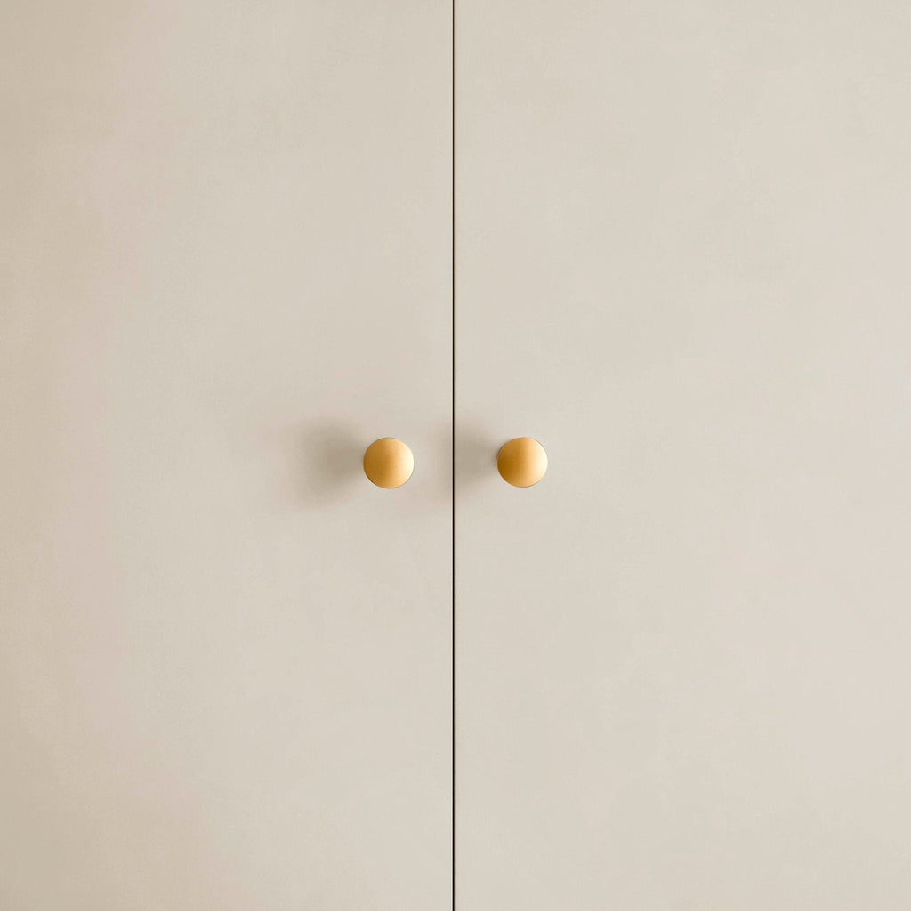 Dusklia - Poppy 2 Door Wardrobe with Drawer - Cream