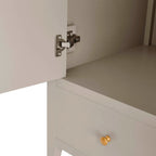 Dusklia - Poppy 2 Door Wardrobe with Drawer - Taupe