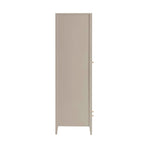 Dusklia - Poppy 2 Door Wardrobe with Drawer - Taupe