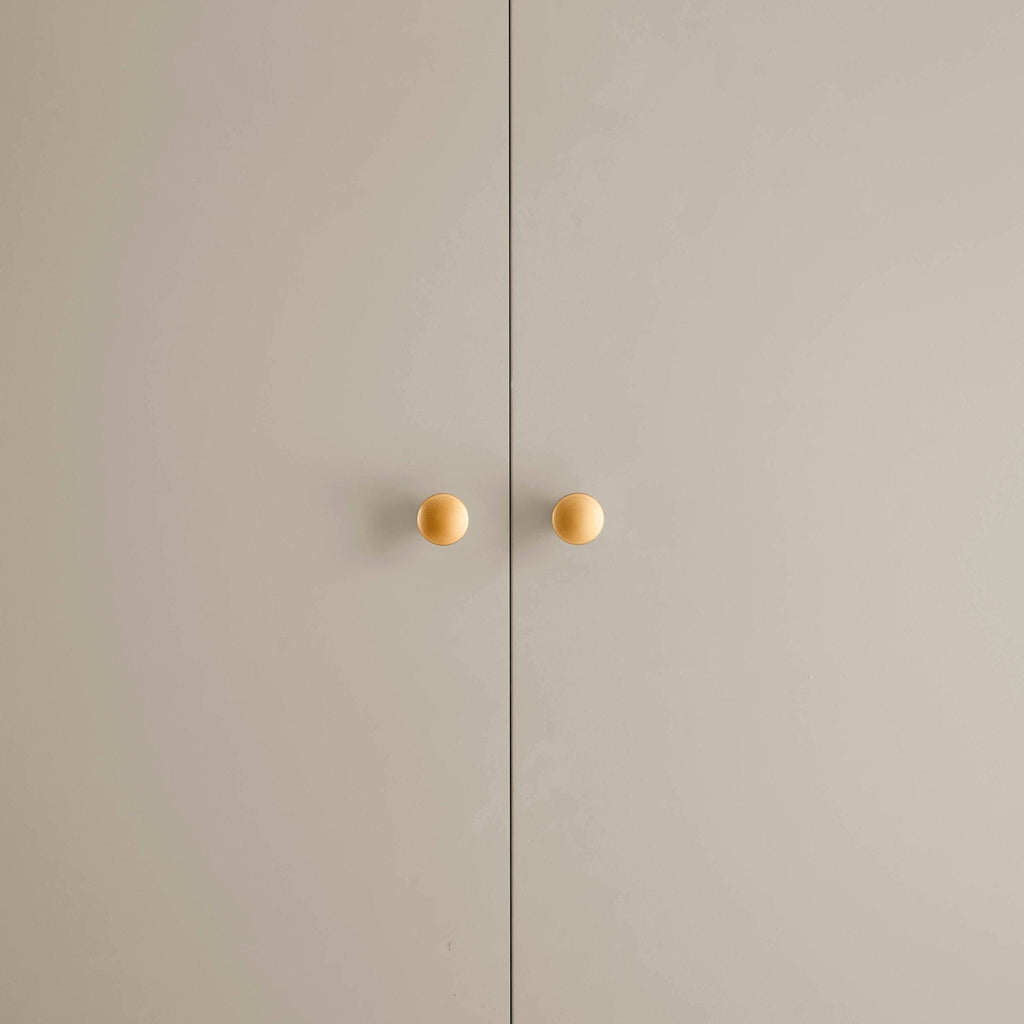 Dusklia - Poppy 2 Door Wardrobe with Drawer - Taupe