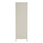 Dusklia - Poppy 2 Door Wardrobe with Open Shelves - Cream
