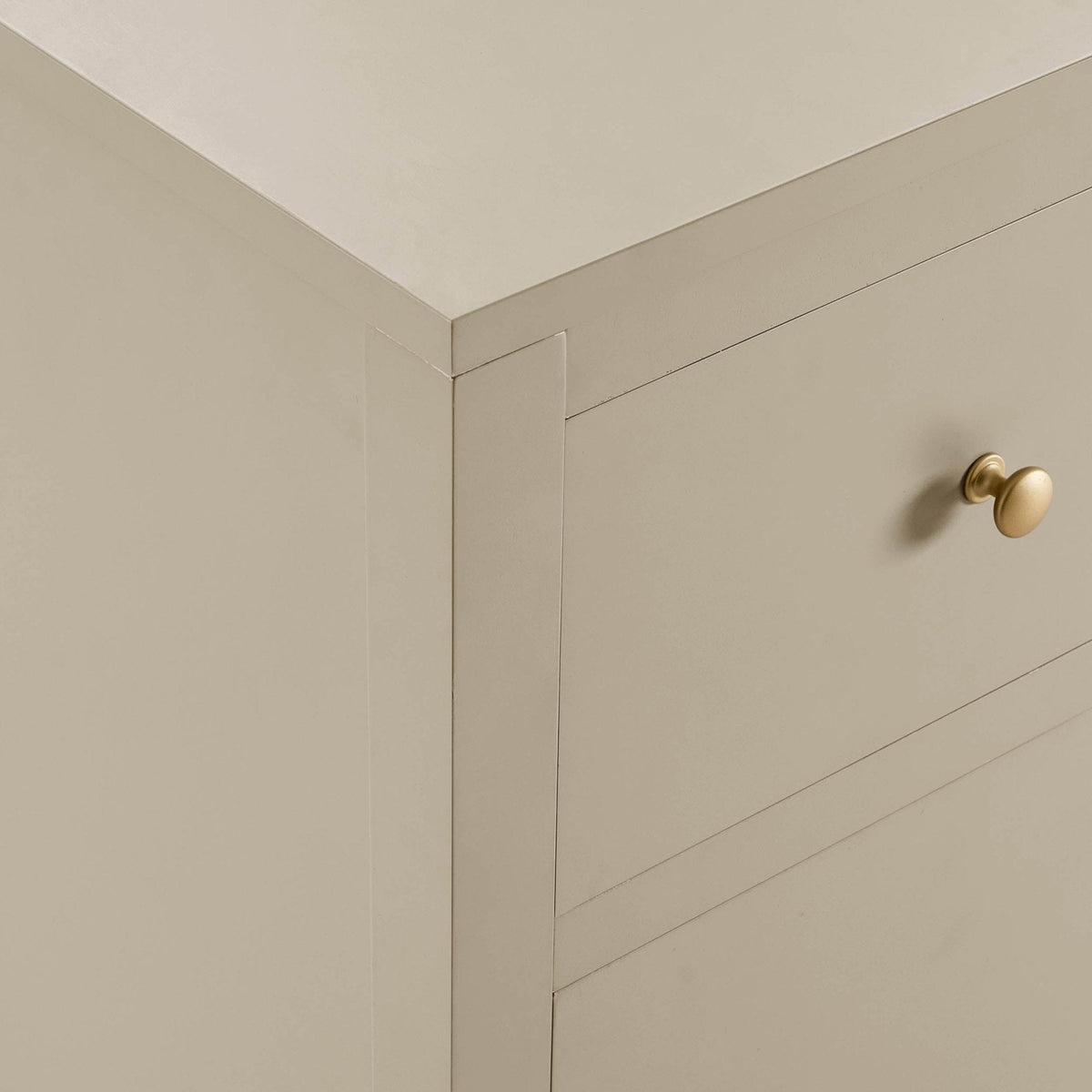 Dusklia - Poppy 3 Door Sideboard with Drawers - Cream