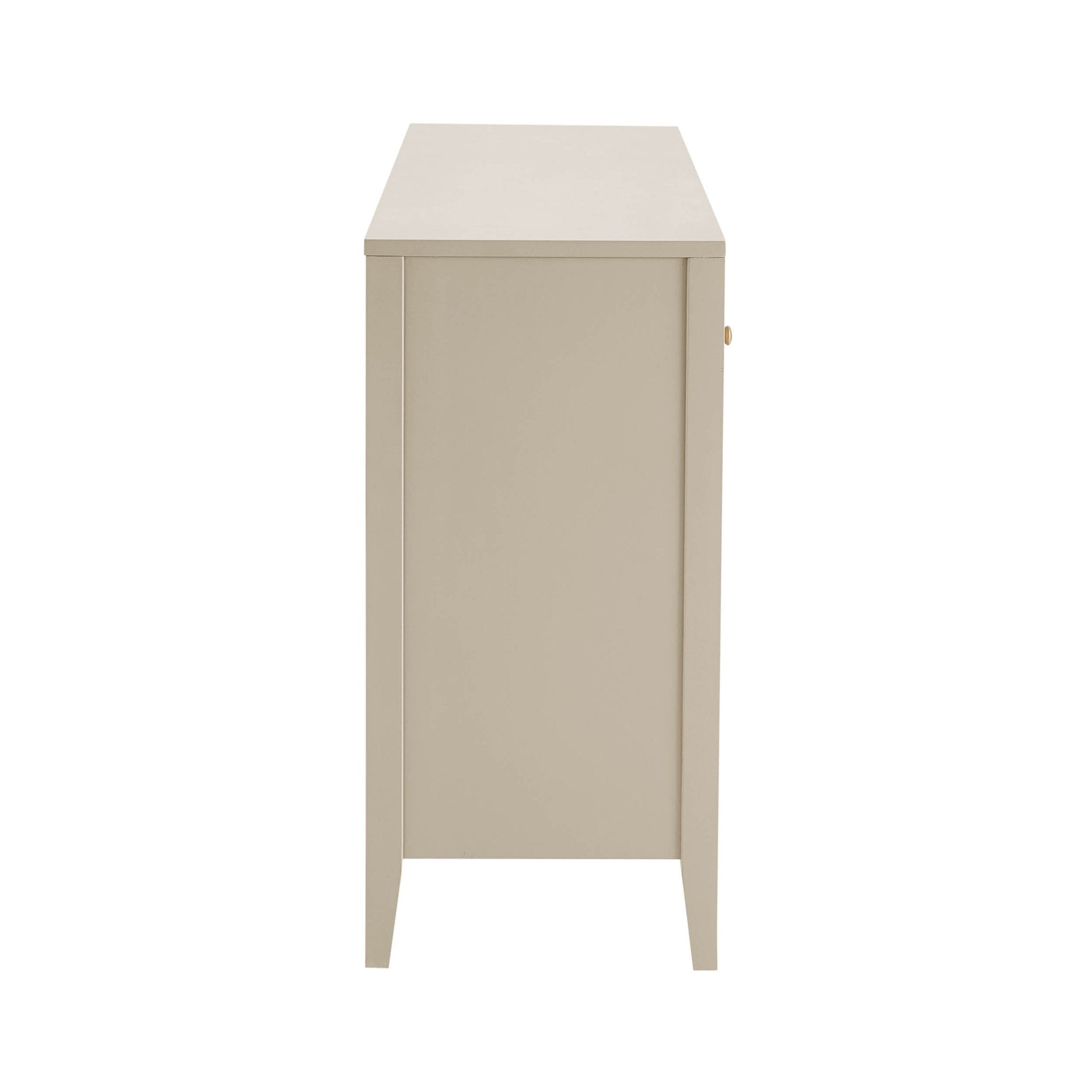 Dusklia - Poppy 3 Door Sideboard with Drawers - Cream