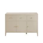 Dusklia - Poppy 3 Door Sideboard with Drawers - Cream