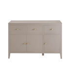 Dusklia - Poppy 3 Door Sideboard with Drawers - Taupe