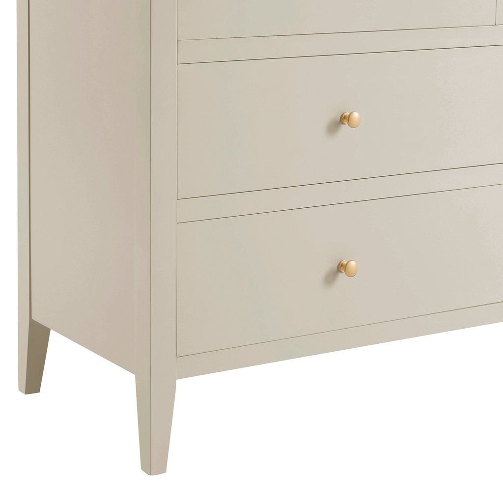 Dusklia - Poppy 4 Drawer Chest - Cream