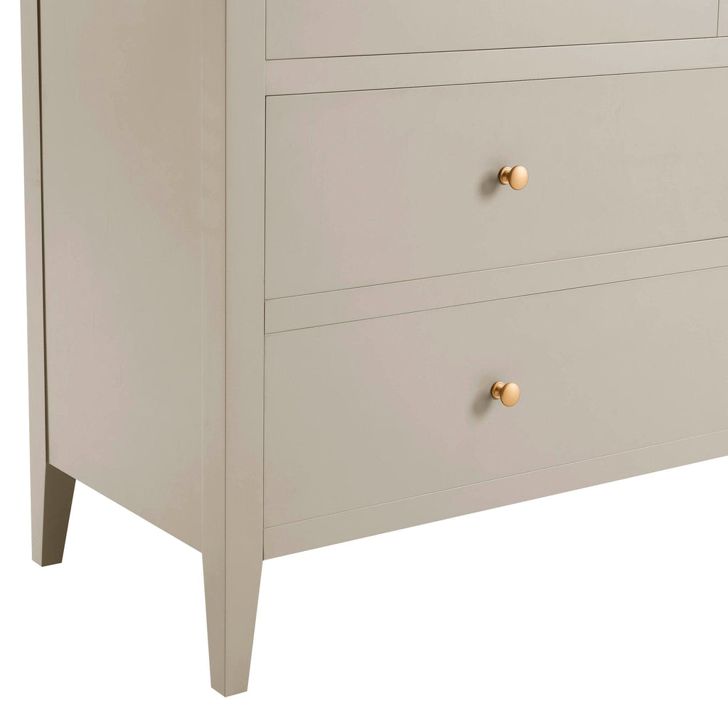 Dusklia - Poppy 4 Drawer Chest - Taupe