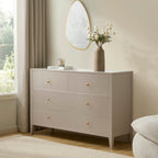 Dusklia - Poppy 4 Drawer Chest - Taupe