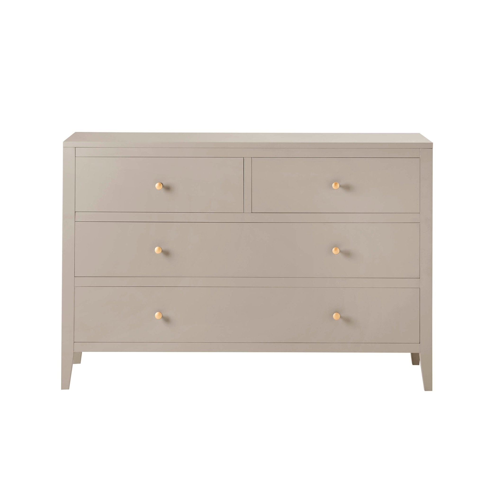 Dusklia - Poppy 4 Drawer Chest - Taupe