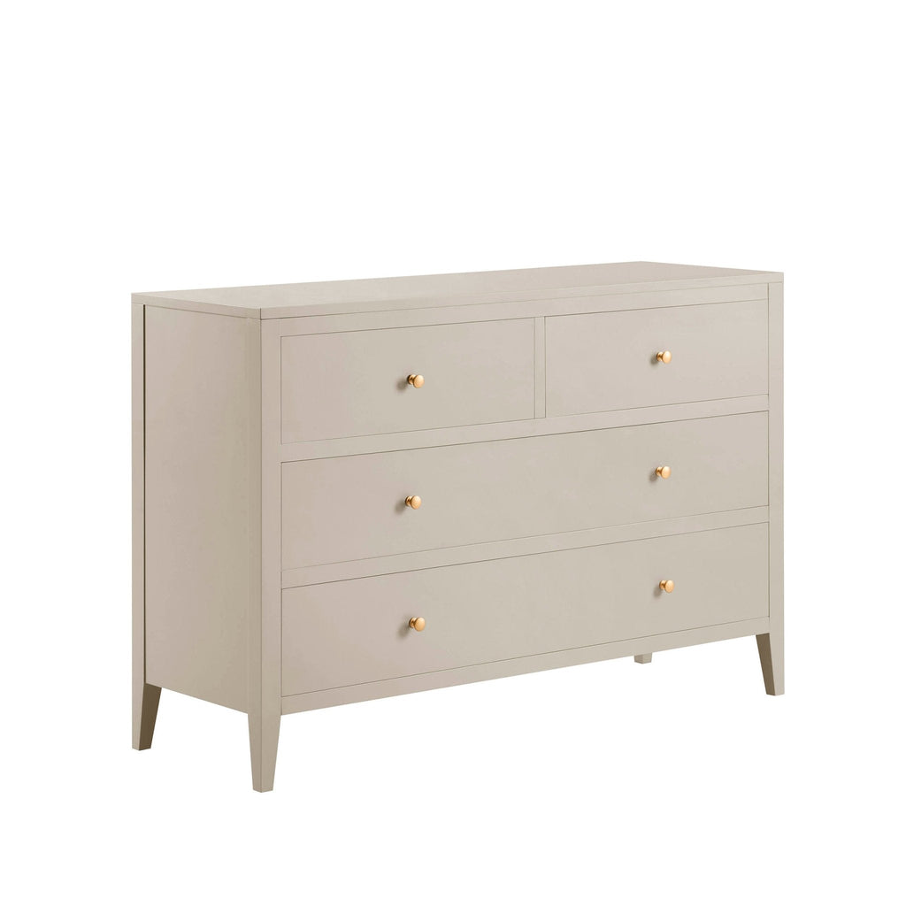 Dusklia - Poppy 4 Drawer Chest - Taupe