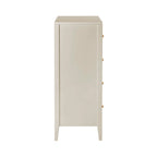 Dusklia - Poppy 5 Drawer Chest - Cream