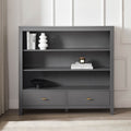 Dusklia - Poppy Bookshelf with Drawer - Charcoal