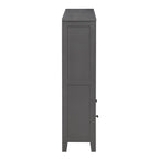 Dusklia - Poppy Bookshelf with Drawer - Charcoal
