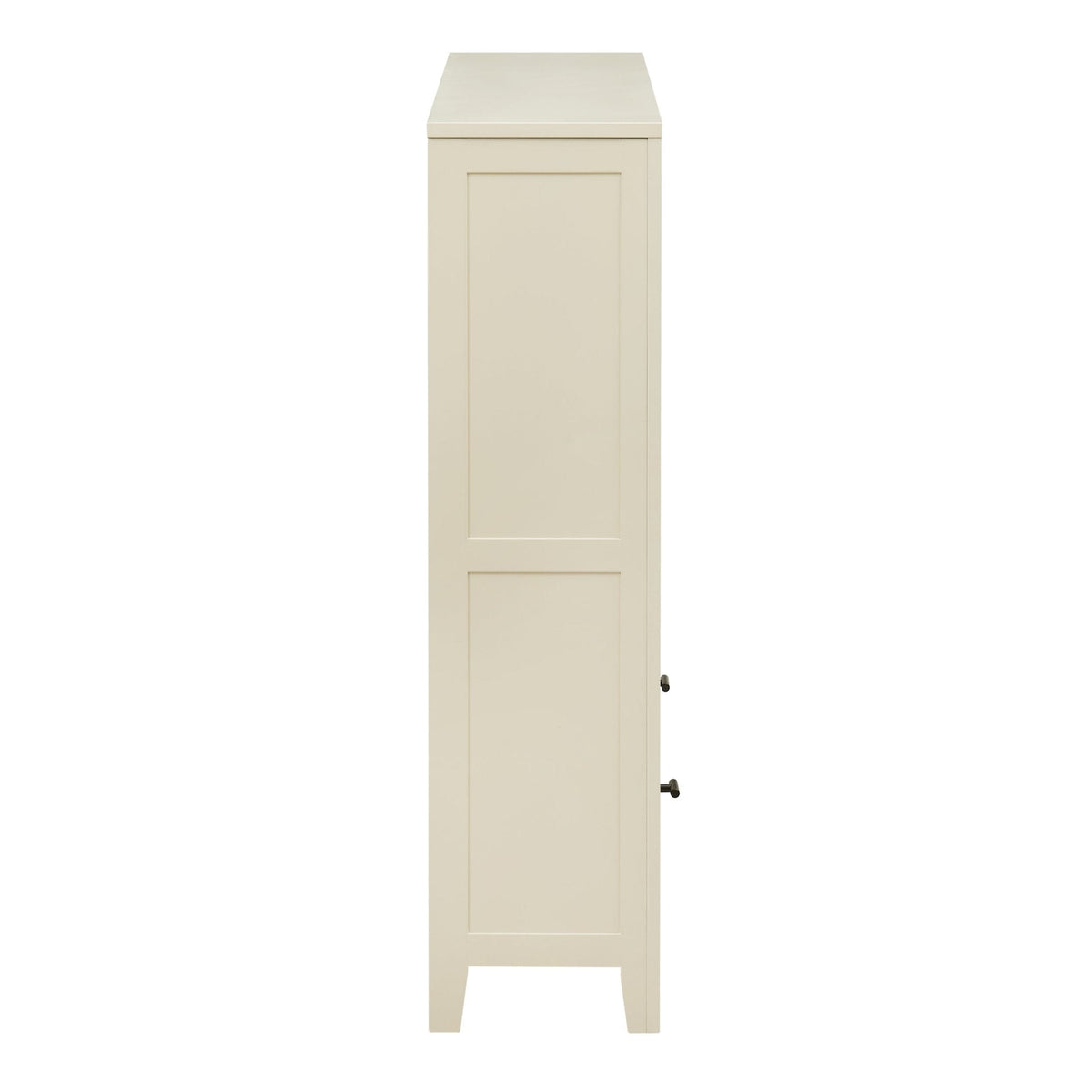 Dusklia - Poppy Bookshelf with Drawer - Cream