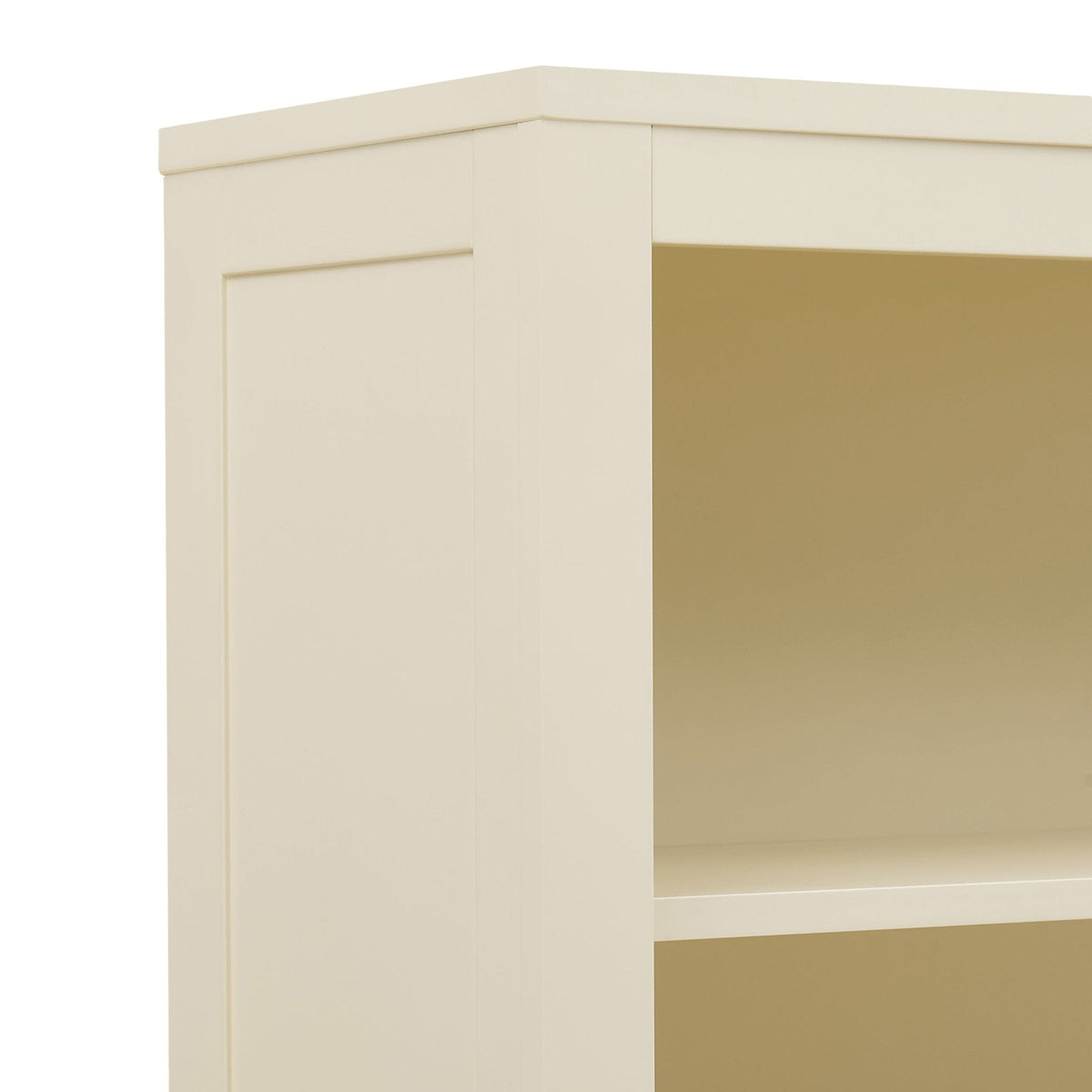Dusklia - Poppy Bookshelf with Drawer - Cream