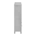 Dusklia - Poppy Bookshelf with Drawer - Grey