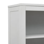 Dusklia - Poppy Bookshelf with Drawer - Grey