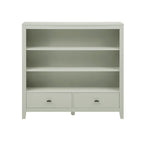Dusklia - Poppy Bookshelf with Drawer - Sage Green