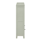 Dusklia - Poppy Bookshelf with Drawer - Sage Green
