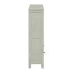 Dusklia - Poppy Bookshelf with Drawer - Sage Green
