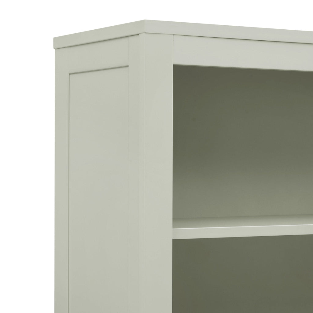 Dusklia - Poppy Bookshelf with Drawer - Sage Green
