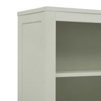 Dusklia - Poppy Bookshelf with Drawer - Sage Green