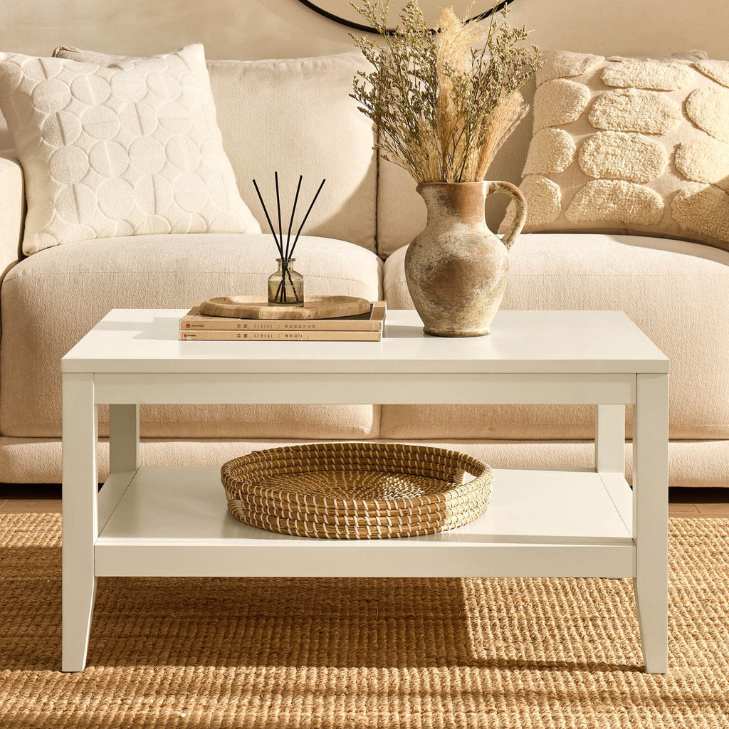 Dusklia - Poppy Coffee Table - Cream