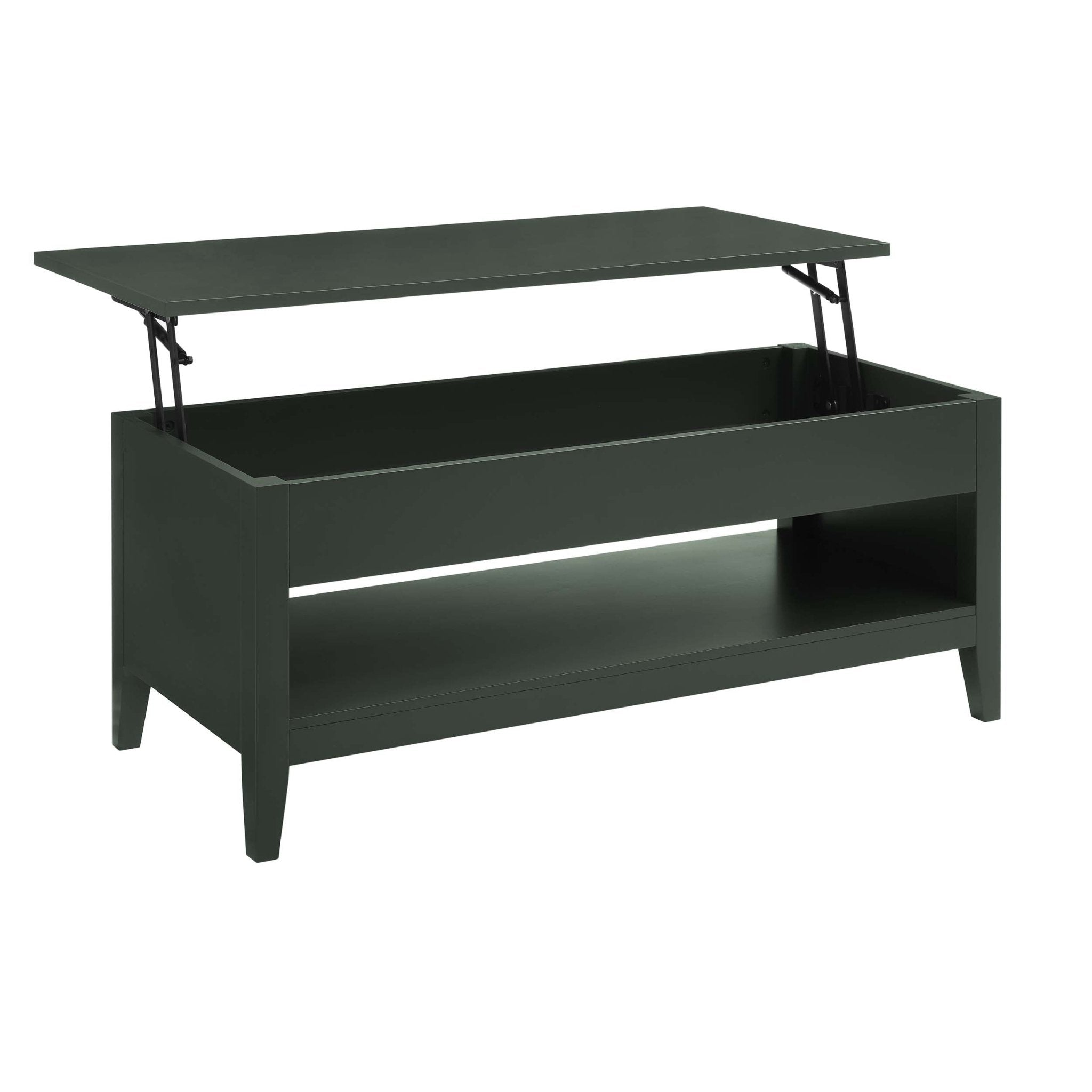 Dusklia - Poppy Coffee Table Desk - Forest Green
