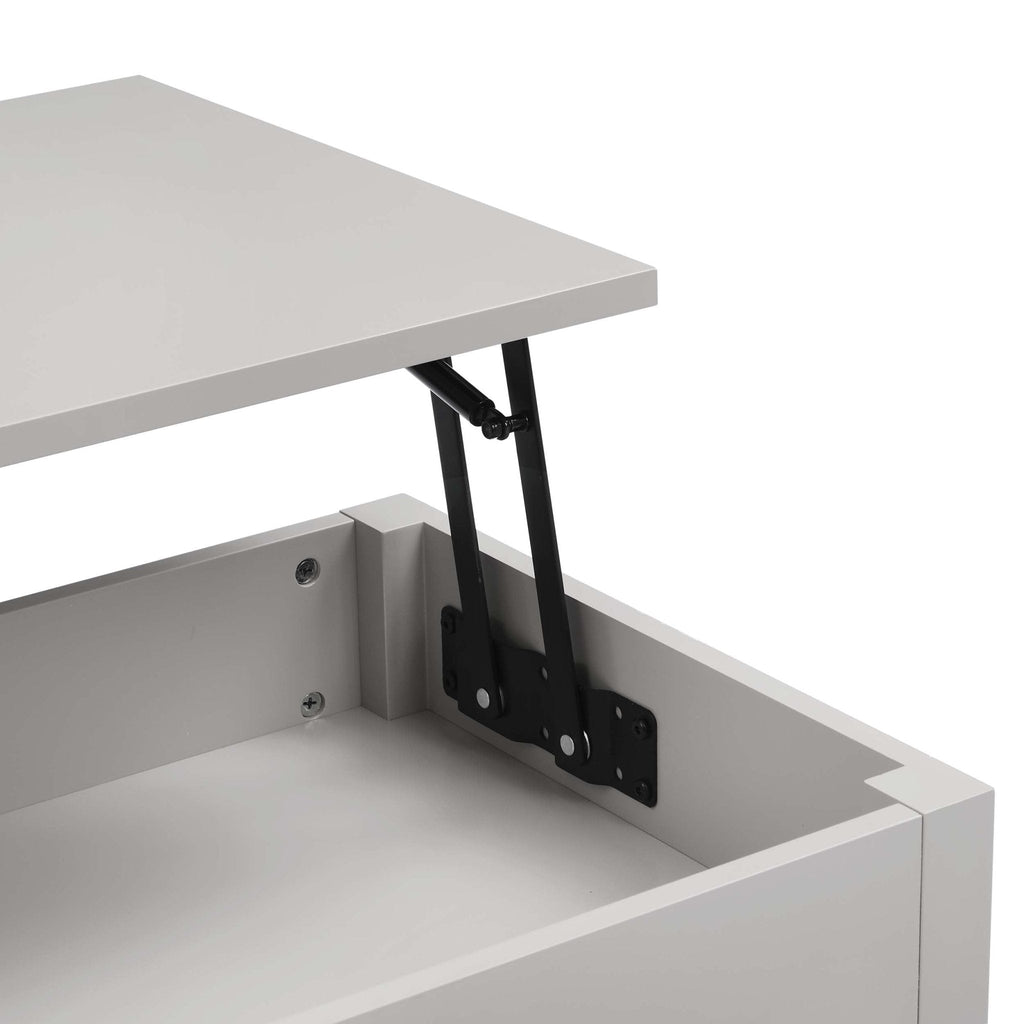 Dusklia - Poppy Coffee Table Desk - Grey