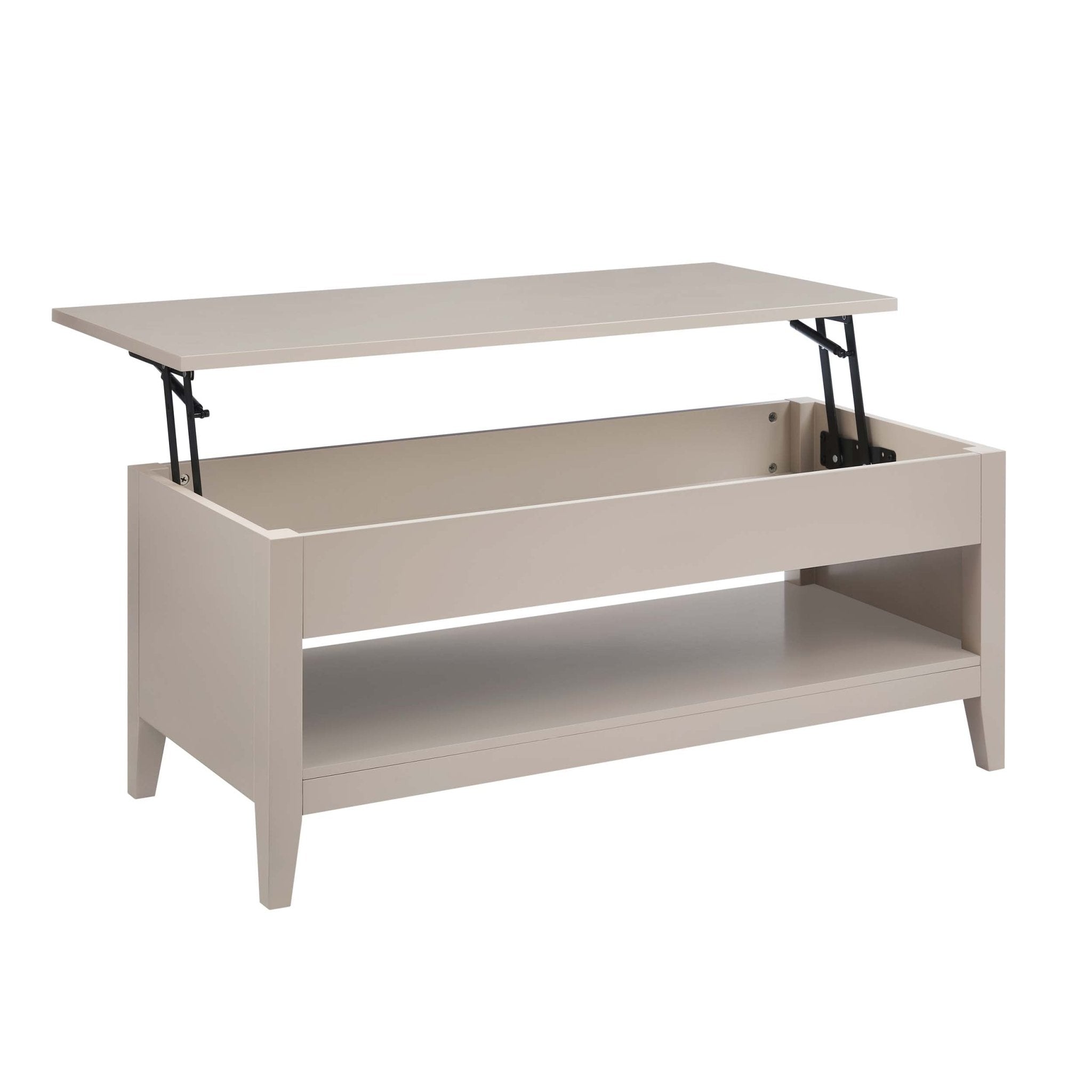 Dusklia - Poppy Coffee Table Desk - Pebble