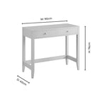Dusklia - Poppy Console Table - Cream