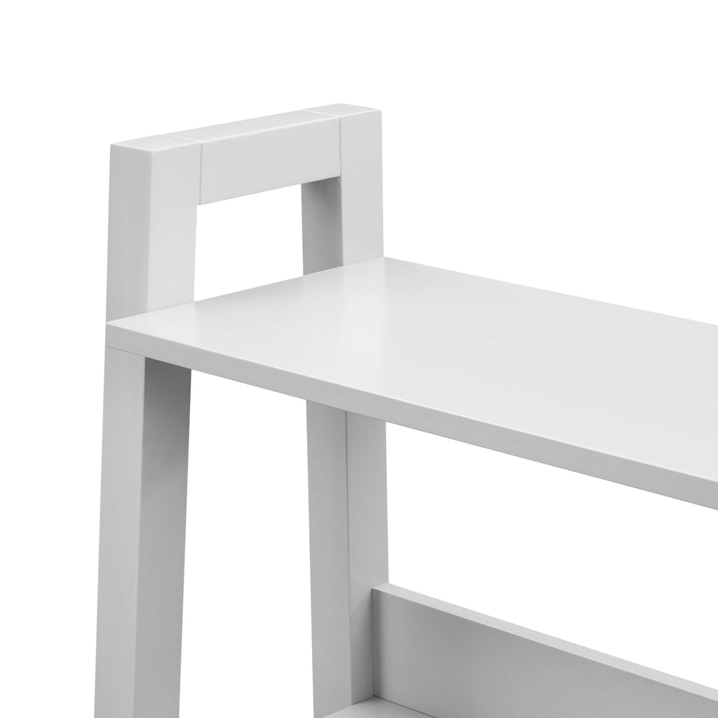 Dusklia - Poppy Hallway Shelf with Cupboard - Grey