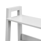 Dusklia - Poppy Hallway Shelf with Cupboard - Grey