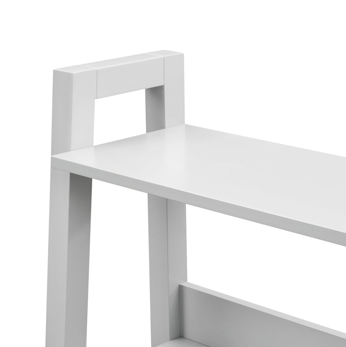 Dusklia - Poppy Hallway Shelf with Cupboard - Grey