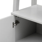 Dusklia - Poppy Hallway Shelf with Cupboard - Grey